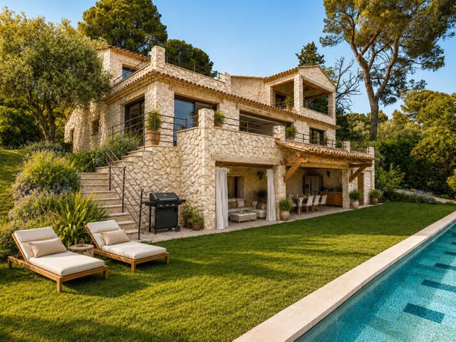 maison à vendre - 6 pièces - 297.0 m2 - ST PAUL DE VENCE - 06 - PROVENCE-ALPES-COTE-D-AZUR - Century 21 Visa Immobilier
